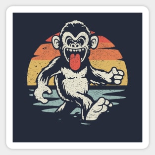 Bigfoot Beach Sunset Sticker